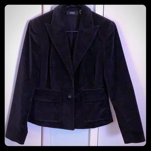 💐BODY by VICTORIA Black Corduroy Blazer/Jacket Size 10